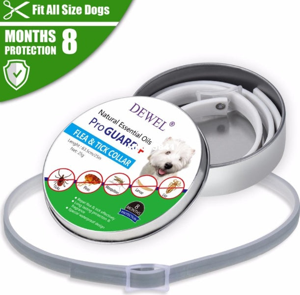 Premium Flea & Tick Collar for Dogs & Cats