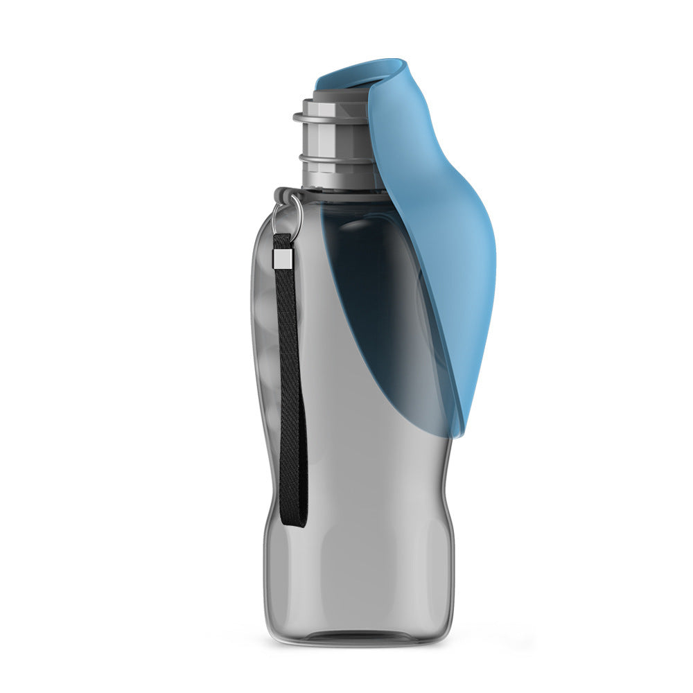 Portable 800ml Pet Water Bottle