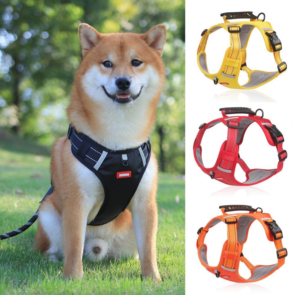 Nylon Breathable Dog Harness For Small & Large Dogs