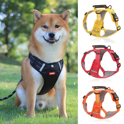 Nylon Breathable Dog Harness For Small & Large Dogs