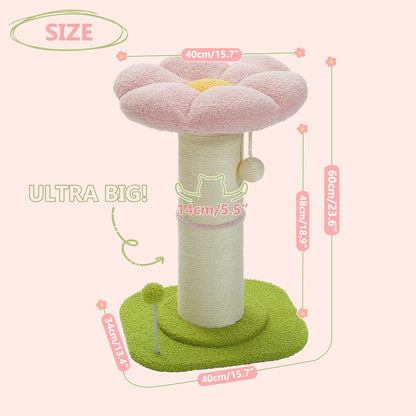 Cat Scratching Post & Play Tree