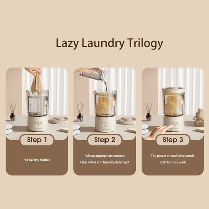 Compact Laundry Solution for Underwear & Socks