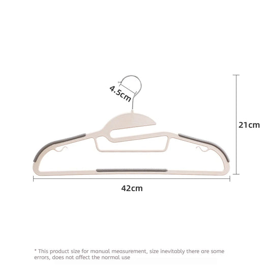 10-Pack Multifunctional Non-Slip Hangers for Clothes