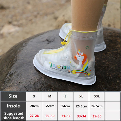 Kids' Reusable Waterproof Shoe Covers