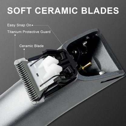 Men's Waterproof Body & Groin Trimmer