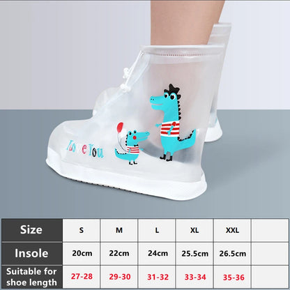 Kids' Reusable Waterproof Shoe Covers