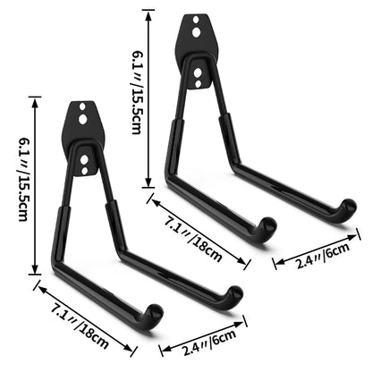 Heavy Duty Garage Hook - Wall Mount Storage