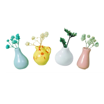 Mini Ceramic Vase Refrigerator Magnets – 3D Fridge Magnets