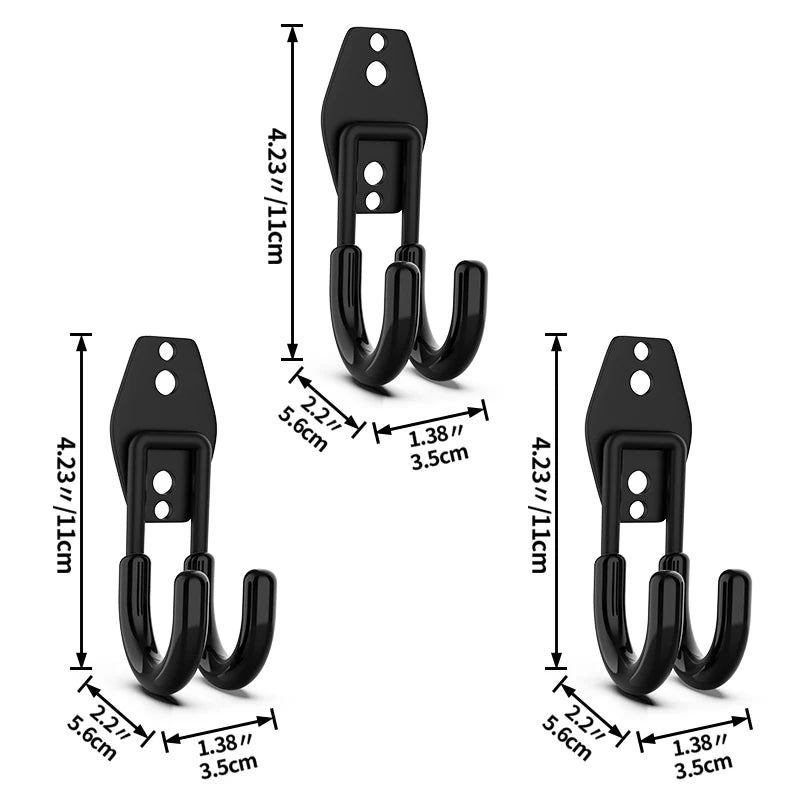 Heavy Duty Garage Hook - Wall Mount Storage