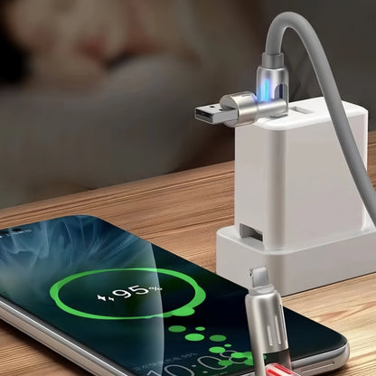 4-in-1 USB Type-C Fast Charging Cable with Ultra-Fast Data Transfer