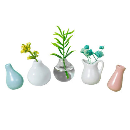 Mini Ceramic Vase Refrigerator Magnets – 3D Fridge Magnets