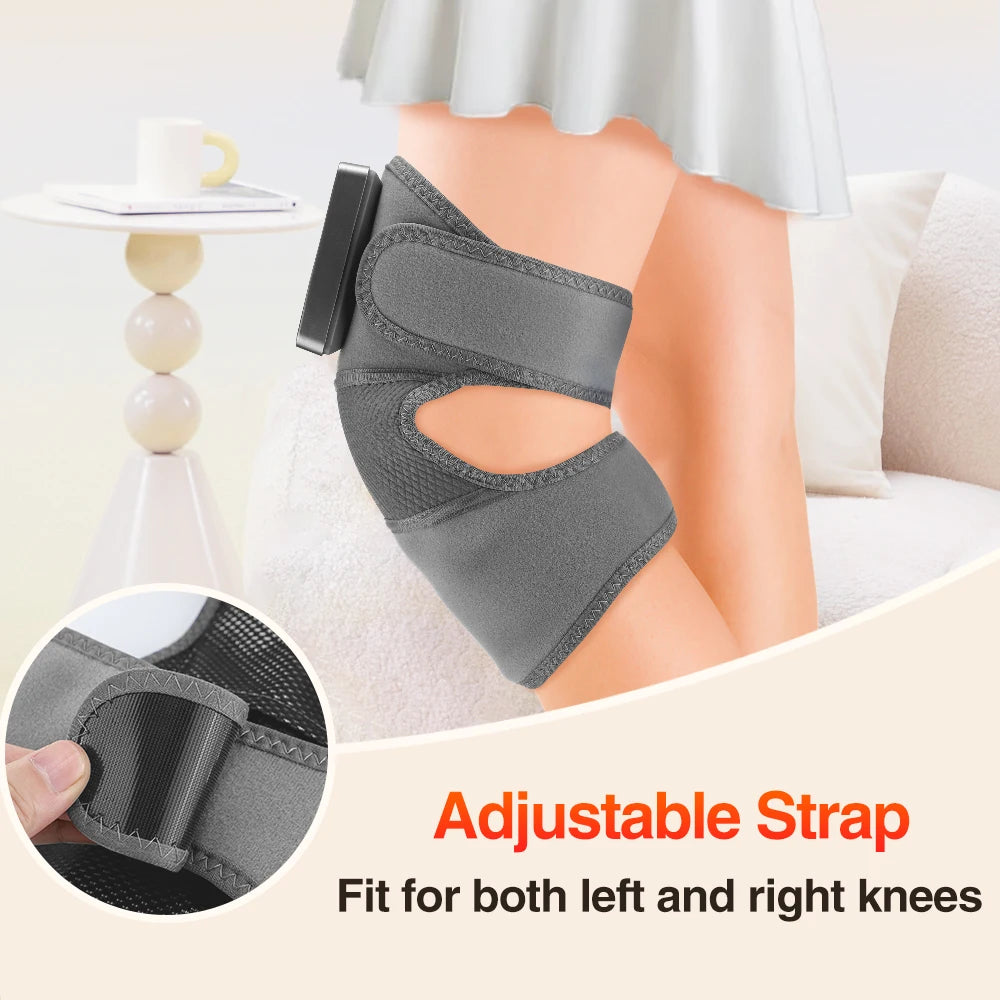 Knee Pain Relief: Heat & Vibration Massager