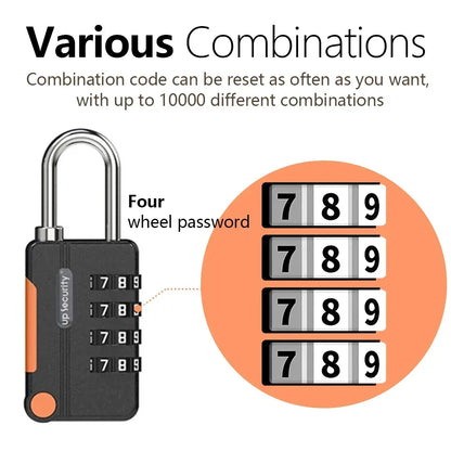 Combination Lock for Backpacks, Cases, and Luggage