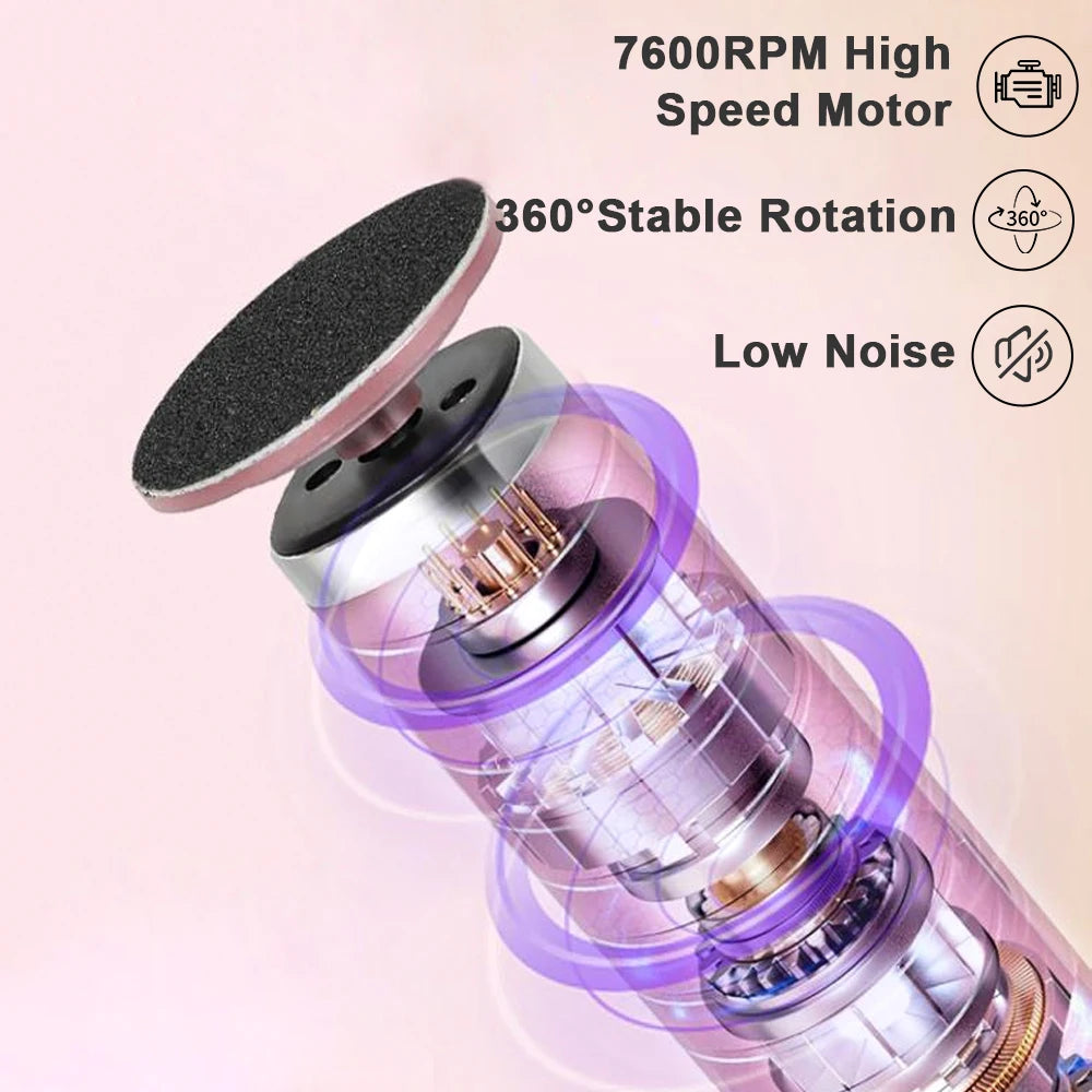 Wireless USB Foot Grinder