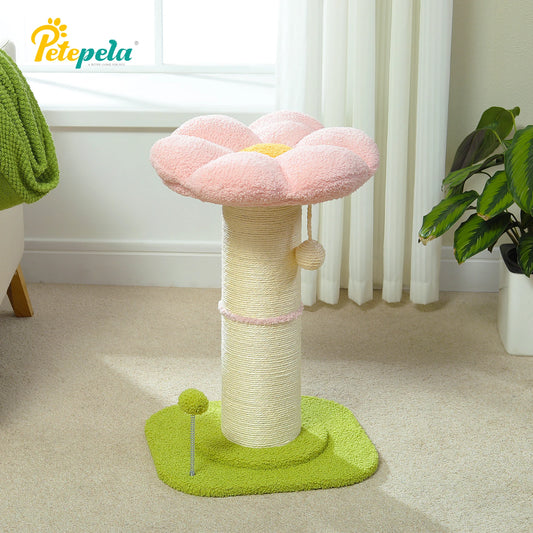 Cat Scratching Post & Play Tree