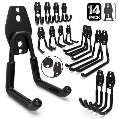 Heavy Duty Garage Hook - Wall Mount Storage
