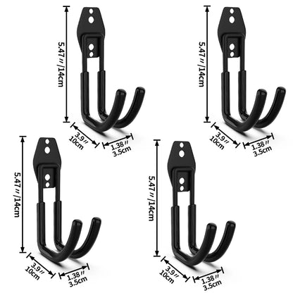 Heavy Duty Garage Hook - Wall Mount Storage