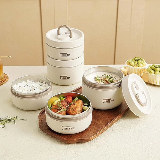 3-Piece Insulated Lunch Container Set