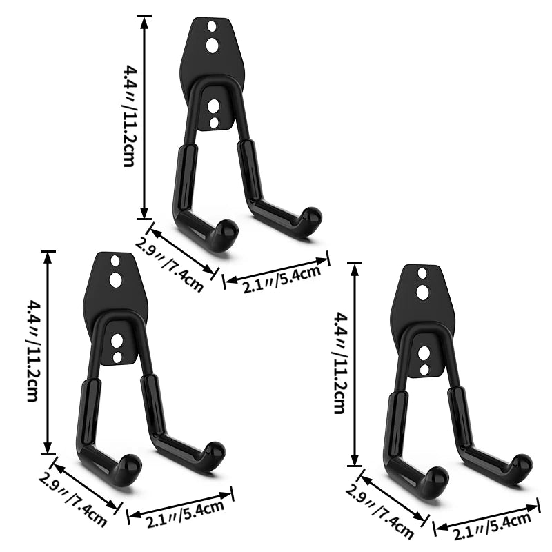 Heavy Duty Garage Hook - Wall Mount Storage
