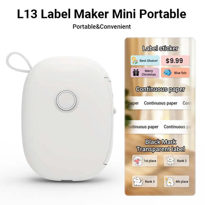 Mini Thermal Label Printer
