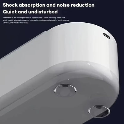 Ultrasonic Glasses Cleaner - Wireless, Multi-Purpose