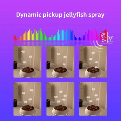 Jellyfish Humidifier: 250ml, Remote, 7 Colors