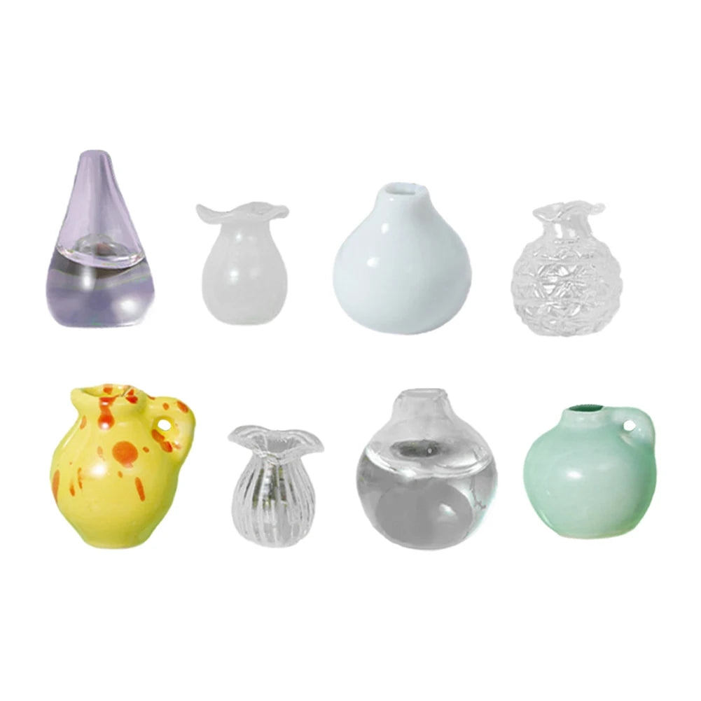 Mini Ceramic Vase Refrigerator Magnets – 3D Fridge Magnets