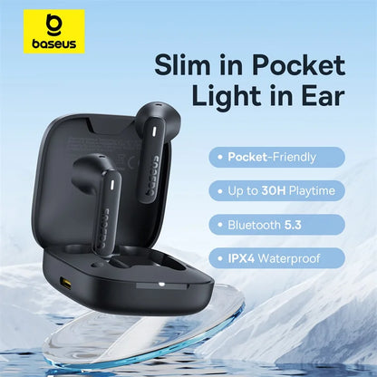 Baseus Bowie E16 Wireless Earbuds: Waterproof & Long Playtime