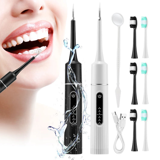 Teeth Whitening Sonic Scaler: Removes Plaque, Calculus, and Stains