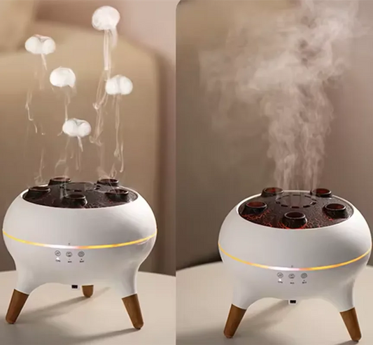 Jellyfish Humidifier: 250ml, Remote, 7 Colors