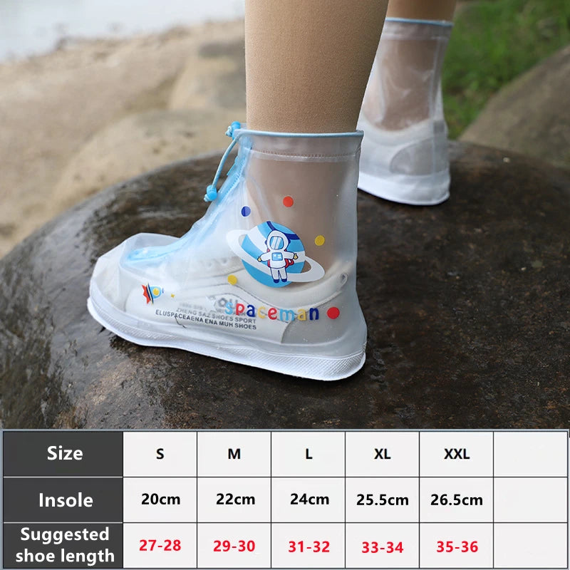 Kids' Reusable Waterproof Shoe Covers