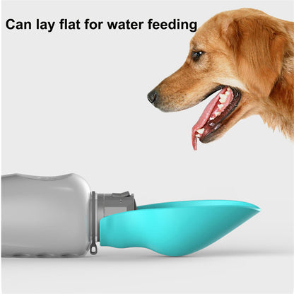 Portable 800ml Pet Water Bottle