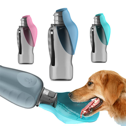 Portable 800ml Pet Water Bottle