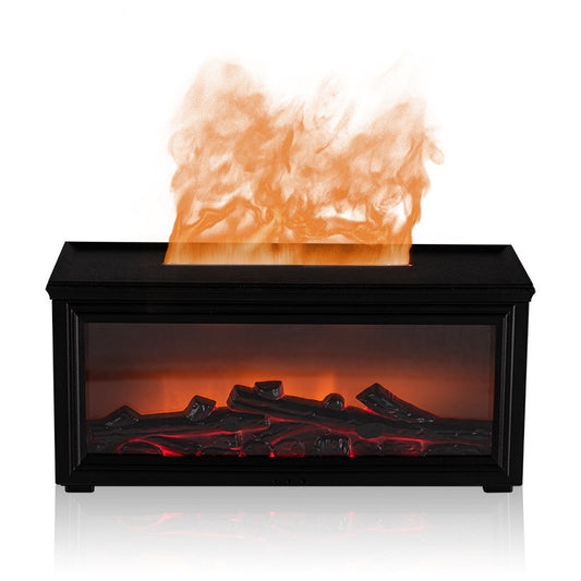 3D Fireplace Flame Aroma Diffuser for a Cozy Home Atmosphere