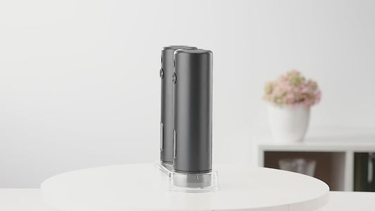 Upgraded Electric Salt & Pepper Grinder Set – USB Rechargeable Automatic Mills