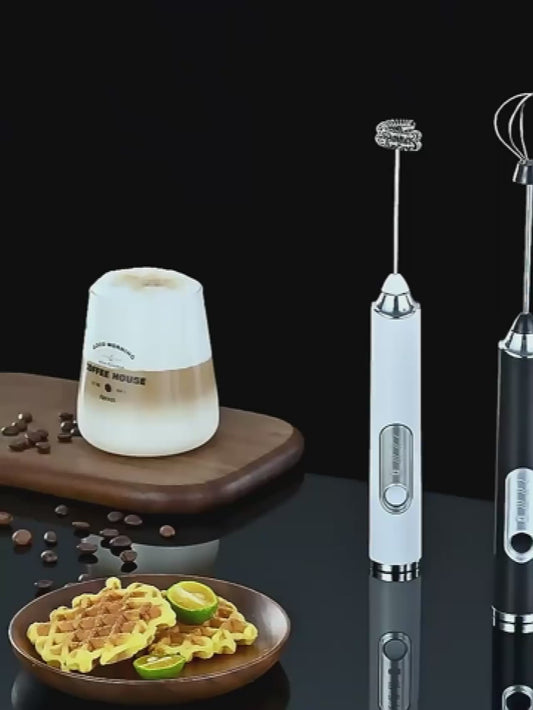 Handheld Milk Frother - Electric & Rechargeable